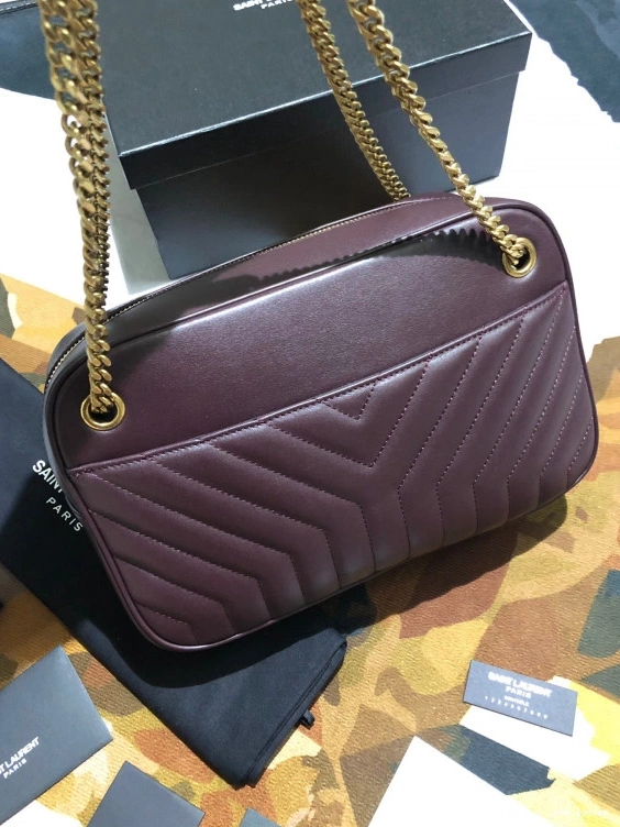 Repladies REP Y-QUILTED YSL IN JOAN BAG CAMERA SMOOTH LEATHER 0803